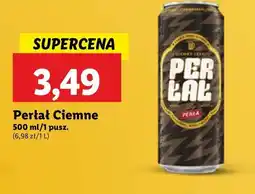 Piwo Perła Perłał Ciemny