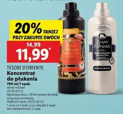 Koncentrat do płukania białe piżmo Tesori D'oriente