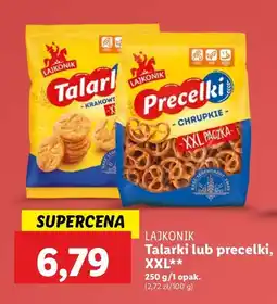 Lidl Krakersy Lajkonik Krakowskie Talarki oferta