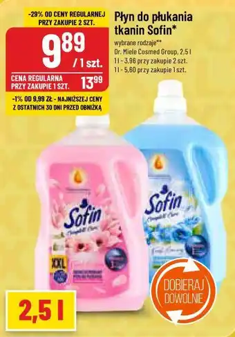 Polomarket Płyn do płukania tkanin Sofin oferta