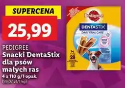Lidl Przysmak dla psa małe rasy Pedigree Dentastix oferta