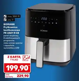Kaufland Frytkownica Bomann oferta
