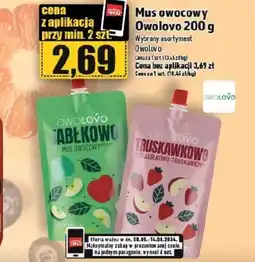 Topaz Mus owocowy Owolovo oferta