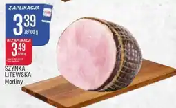 Społem Szynka Morliny oferta