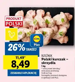 Lidl Skrzydła z kurczaka Rzeźnik codzienna dostawa oferta