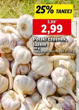 Lidl Czosnek oferta