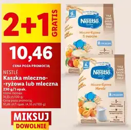 Kaszka mleczno-ryżowa z morelami Nestle kaszka Kaszka nestle