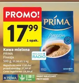 Intermarche Kawa Cafe prima finezja oferta