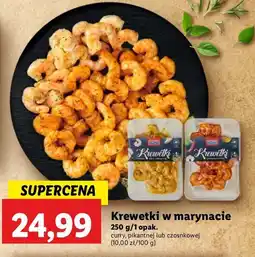 Lidl Krewetki gotowane w marynacie cytrynowo-czosnkowej Abramczyk oferta
