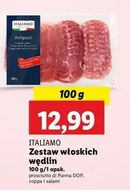 Lidl Zestaw wędlin włoskich Italiamo oferta