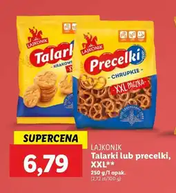 Lidl Krakersy Lajkonik krakowskie talarki oferta