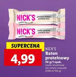 Lidl Baton salty peanut N!ck's oferta