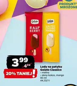 Netto Lód malinowy Gelato classico oferta