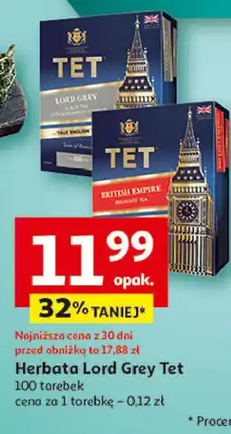 Auchan Herbata Tet british empire oferta