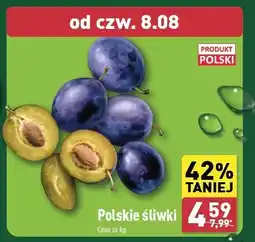 ALDI Śliwki oferta