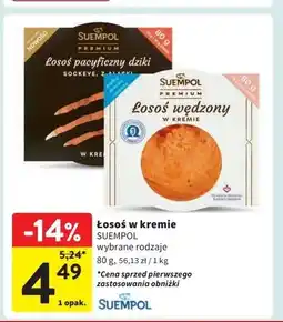 Intermarche Łosoś pacyficzny dziki w kremie Suempol oferta