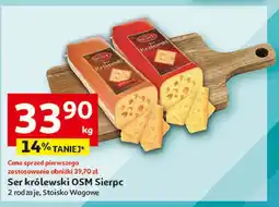 Auchan Ser królewski wędzony Sierpc oferta