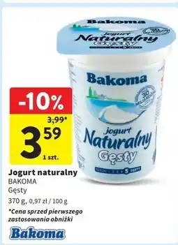 Intermarche Jogurt naturalny gęsty oferta