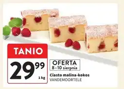 Intermarche Ciasto malina kokos Vandemoortele oferta