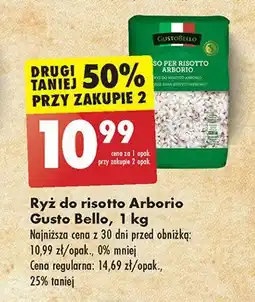 Biedronka Ryż do risotto Gustobello oferta