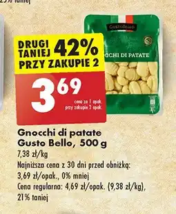 Biedronka Gnocchi di patate Gustobello oferta