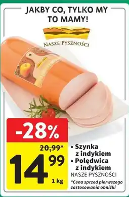 Intermarche Polędwica z indykiem Nasze pyszności oferta