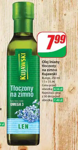 Dino Olej Iniany tłoczony na zimno Kujawski Bunge, 250 ml oferta
