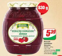 Dino Buraczki zasmażane domowe WaldiBen, 830 g oferta