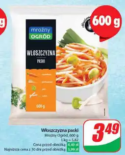 Dino Włoszczyzna paski Mroźny Ogród, 600 g oferta