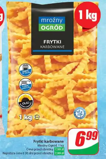 Dino Frytki karbowane Mroźny Ogród, 1 kg oferta