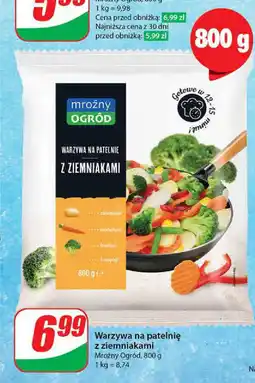 Dino Warzywa na patelnię z ziemniakami Mroźny Ogród, 800 g oferta