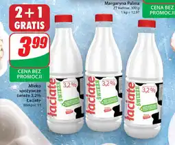Dino Mleko spożywcze świeże 3,2% Łaciate Mlekpol, 1 l oferta