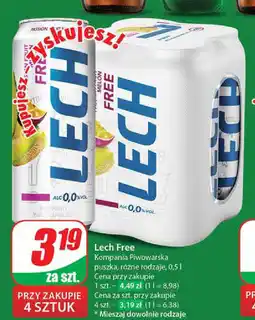 Dino Lech Free Kompania Piwowarska 0,5 l oferta