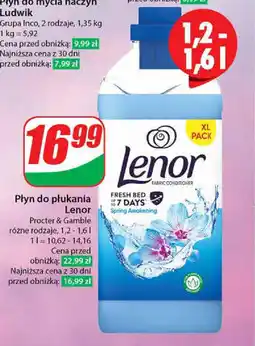 Dino Płyn do płukania Lenor Procter & Gamble 1,2 - 1,6 L oferta