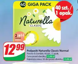 Dino Podpaski Naturella Classic Normal Procter & Gamble, 40 szt. oferta