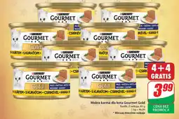 Dino Mokra karma dla kota Gourmet Gold Nestlé, 85 g oferta