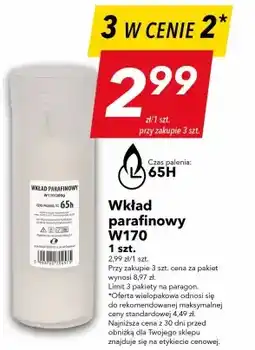 Wkład parafinowy
