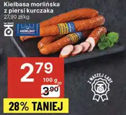 Delikatesy Centrum Kiełbasa morlińska z piersi kurczaka oferta