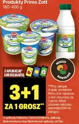 Delikatesy Centrum Produkty Primo Zott oferta