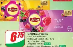 Dino Herbata mango czarna porzeczka Lipton oferta
