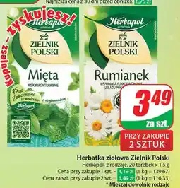 Dino Herbatka rumianek Herbapol Zielnik Polski oferta