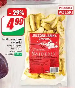 Dino Jabłka suszone ćwiartki Świderek oferta