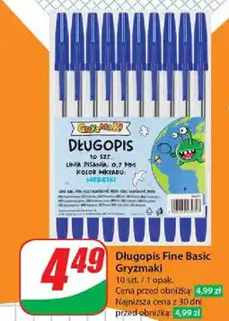 Dino Długopisy niebieskie Gryzmaki oferta