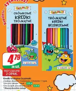 Kredki trójkątne Gryzmaki