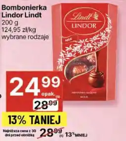 Delikatesy Centrum Bombonierka Lindor Lindt oferta