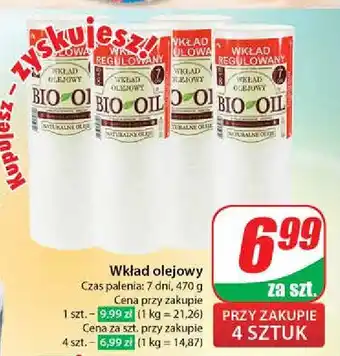 Dino Wkład olejowy 7 dni Bio Oil oferta