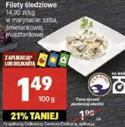 Delikatesy Centrum Filety śledziowe oferta