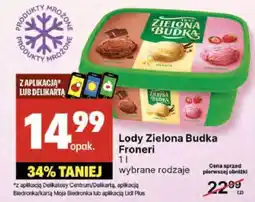 Lody Zielona Budka Froneri