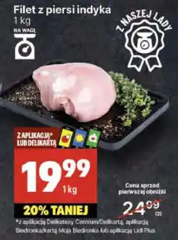 Delikatesy Centrum Filet z piersi indyka oferta