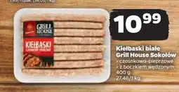 Netto Kiełbaski z boczkiem wędzonym Sokołów Grill House oferta